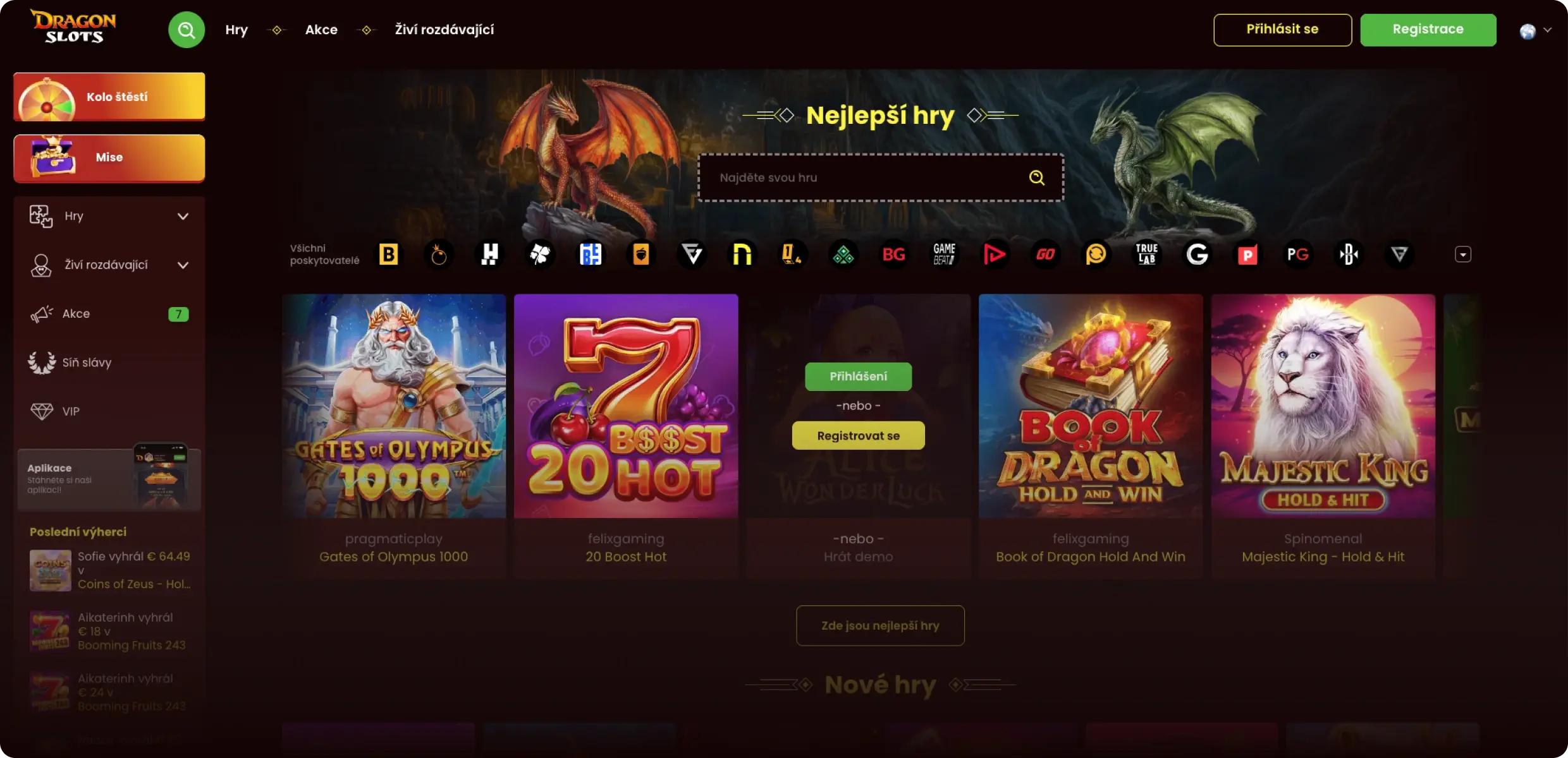 Dragon Slots kasino